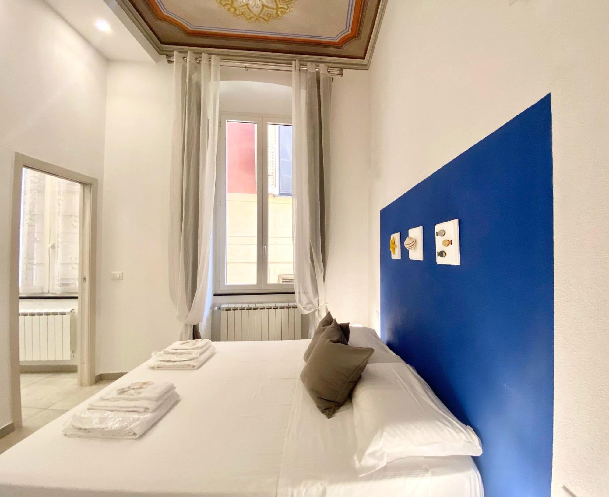Alla Casa Rosa Al Mare- Centrale A Di Fronte Al Mare- Emozionante- Garage Privato Gratuito A 800 Mt- Aria Condizionata-Wifi Rapallo Buitenkant foto