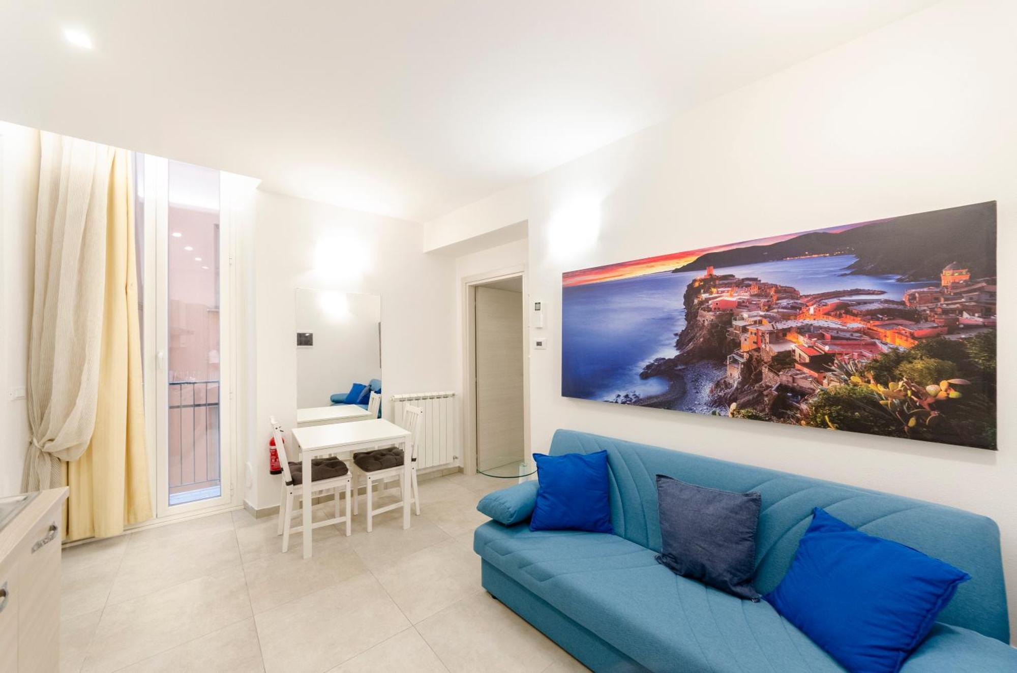 Alla Casa Rosa Al Mare- Centrale A Di Fronte Al Mare- Emozionante- Garage Privato Gratuito A 800 Mt- Aria Condizionata-Wifi Rapallo Buitenkant foto